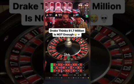 .7 million is not enough for drake..😭💀 #drake #casino #slots #roulette #bigwin #gambling