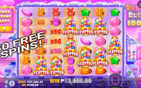 🔥30 FREE SPINS in SUGAR RUSH 1000! ⭐Legit online casino Philippines real money⭐ PAY WINS!