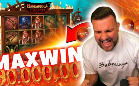 90.000€ BARBAROSSA MAXWIN! 😱💥 | Casino Slot Stream Highlights