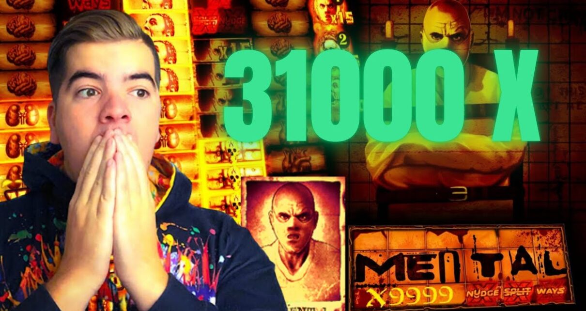 DAAN WINT 31000 X ZIJN INZET OP MENTAL | Online Casino Highlights (24+) #slots #casino