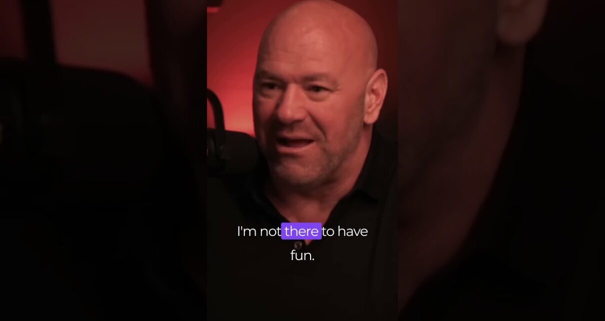 Dana White’s Best Advice to Gamblers