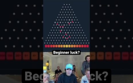 David Dobrick HITS 1000x PLINKO BALL #gambling #stake #blackjack #slots #plinko#1000x