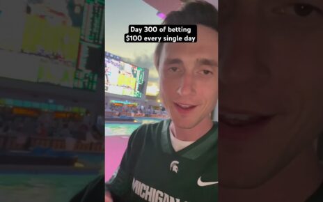 Day 300 of betting 0 every single day