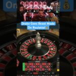 Drake Goes Beast Mode On Roulette! #drake #roulette #casino #maxwin #highroller #hugewin #bigwin