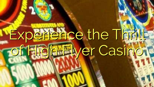 Experience the Thrill of High Flyer Casino