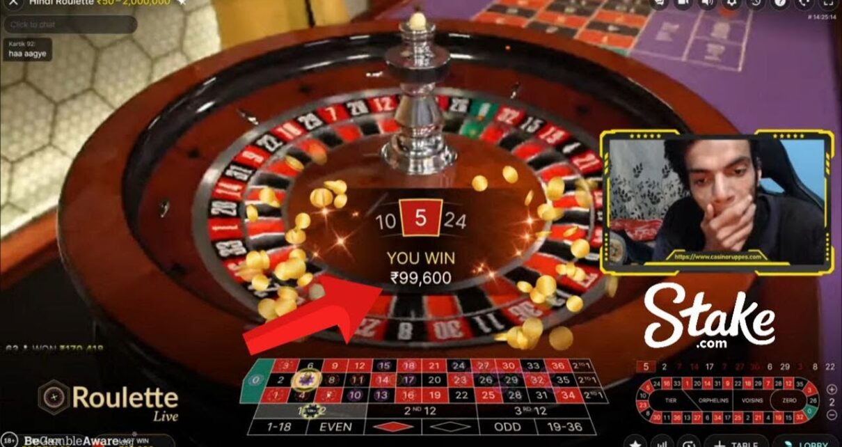 Gambling ₹450,000 On Stake Roulette In Online Casino | Stake Roulette 2024 #nolimit