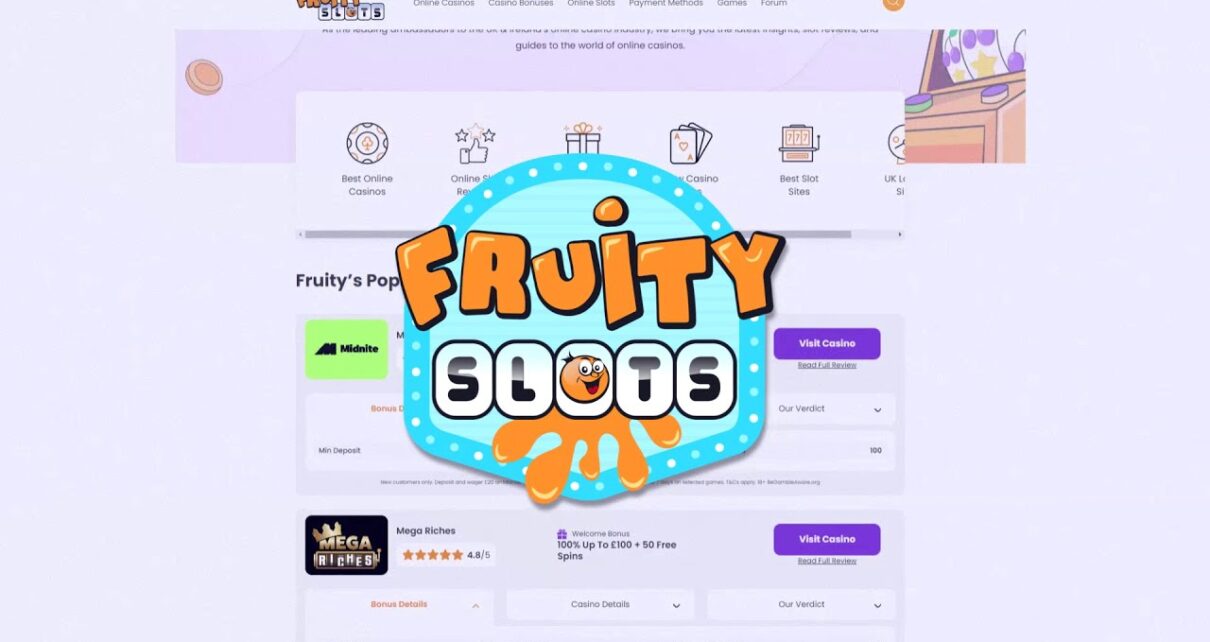 How to find the Best Online Casino Sites | Fruity Slots