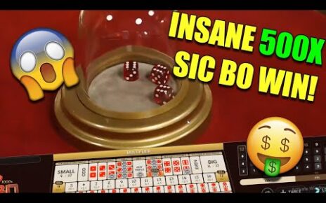 Huge 500x Multiplier Triples In Super Sic Bo | Poker Stars Online Casino Gambling | Lemons & Sevens