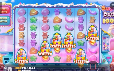 🔥😱I got 6 scatters in Sugar Rush 1000! Legit online casino Philippines real money 2024