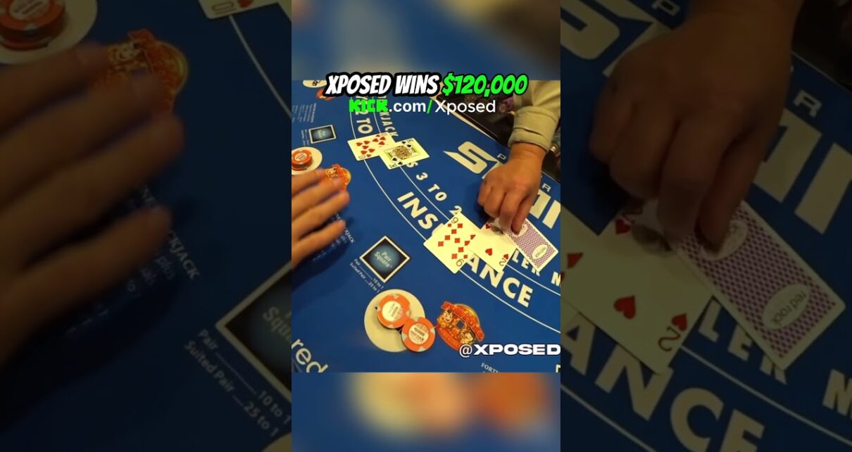 INSANE ,000 DOUBLE DOWNS IN VEGAS