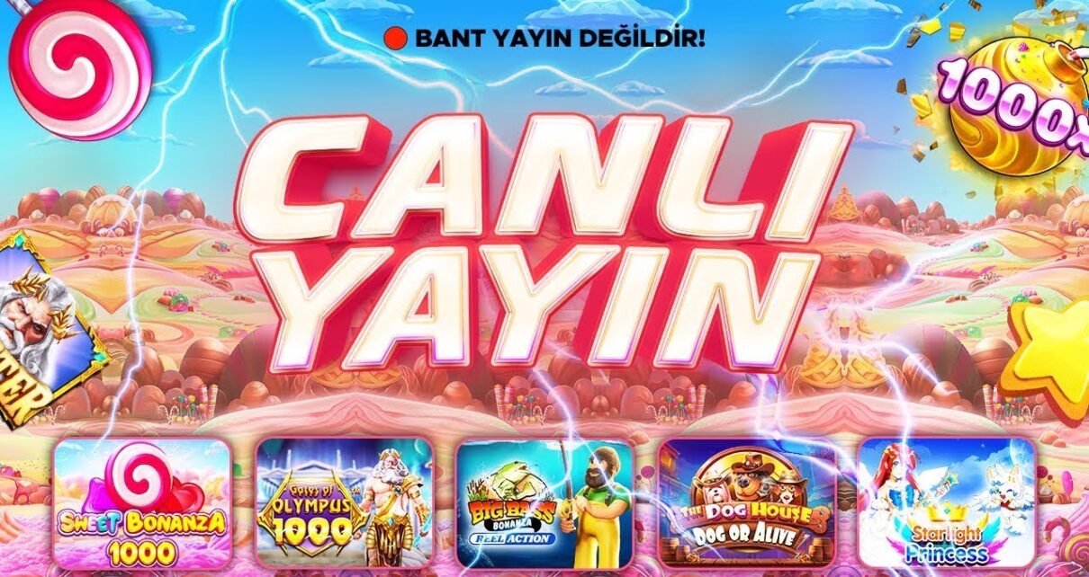 Slot Oyunları 🔴 Slot Canlı Yayın 🔴 Sweet Bonanza 1000 Yeni Oyun #sweetbonanza #slotcanlıyayın  #slot