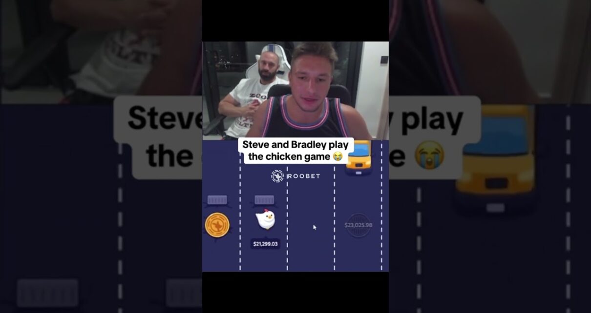 Steve and Brad play the chicken game