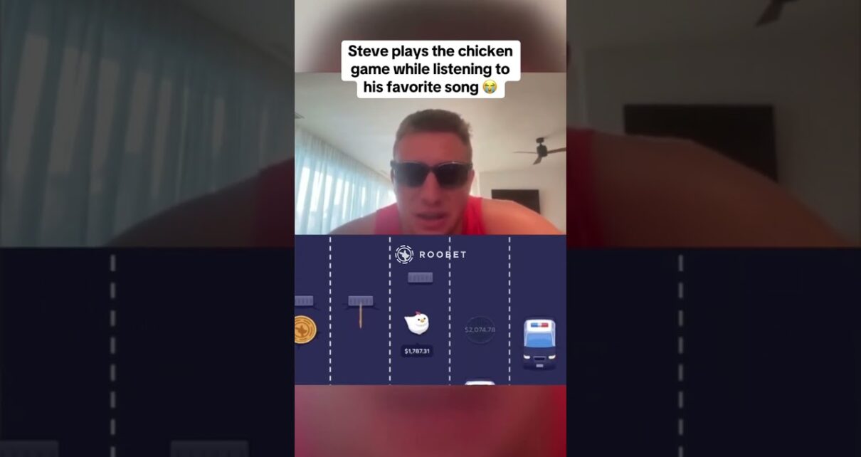 Steve plays the chicken game