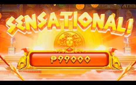 UNBELIEVABLE ₱99000 WIN in Wisdom of Athena slot! Online casino Philippines real money