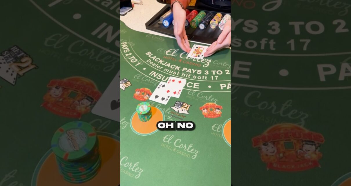 We NEED To Win These INSANE Blackjack Hands! #blackjack #casino #gambling