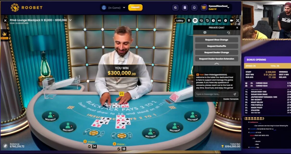 Xposed Finally Won  Million On Live Blackjack! Online Gambling