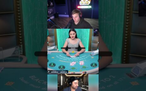 Xposed Wild High Limit Blackjack Run! It was a Wild Rollercoaster Ride! #reaction