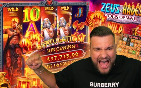 Zeus VS Hades: Jetzt geht’s richtig los! ⚡🤑 | Casino Slot Stream Highlights