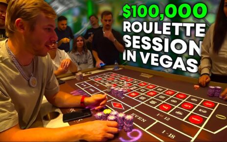 0,000 ROULETTE SESSION AT THE RED ROCK CASINO IN VEGAS!