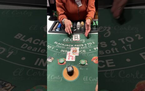 00 hand of blackjack one time 😂