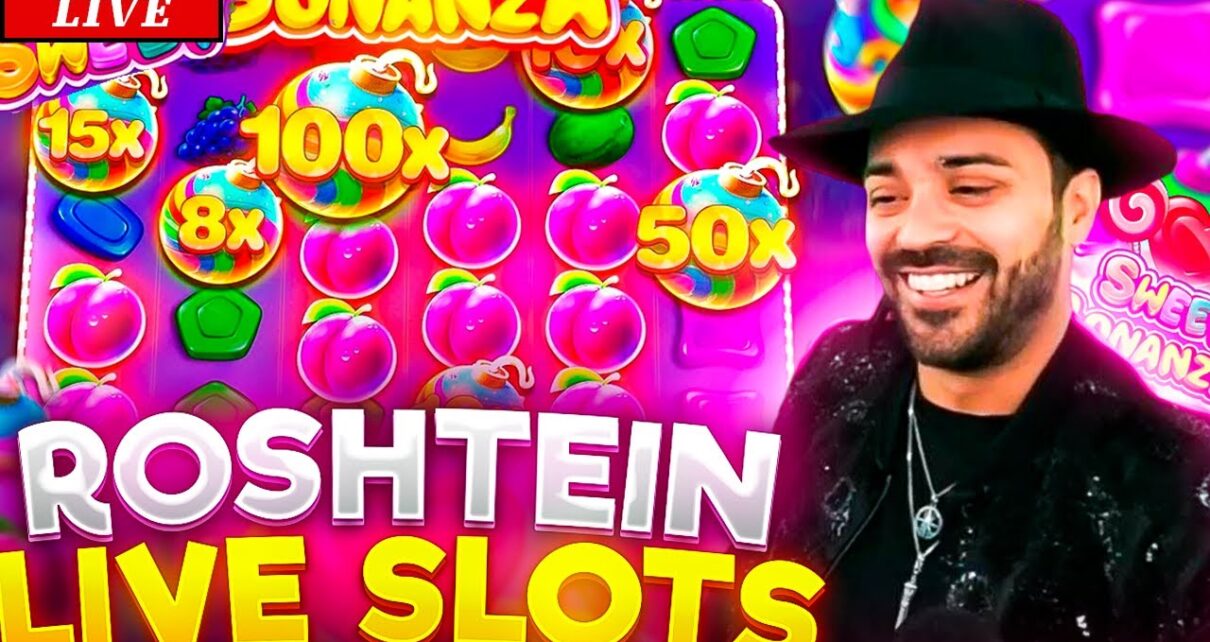 Roshtein Crpyto casino stream live casino live slots OPENING €10.000 BONUSHUNT SWEET BONANZA 1000