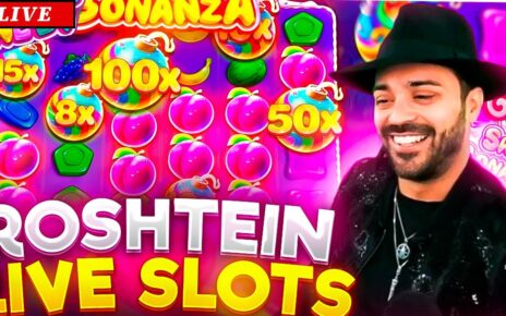 Roshtein Crpyto casino stream live casino live slots OPENING €10.000 BONUSHUNT SWEET BONANZA 1000