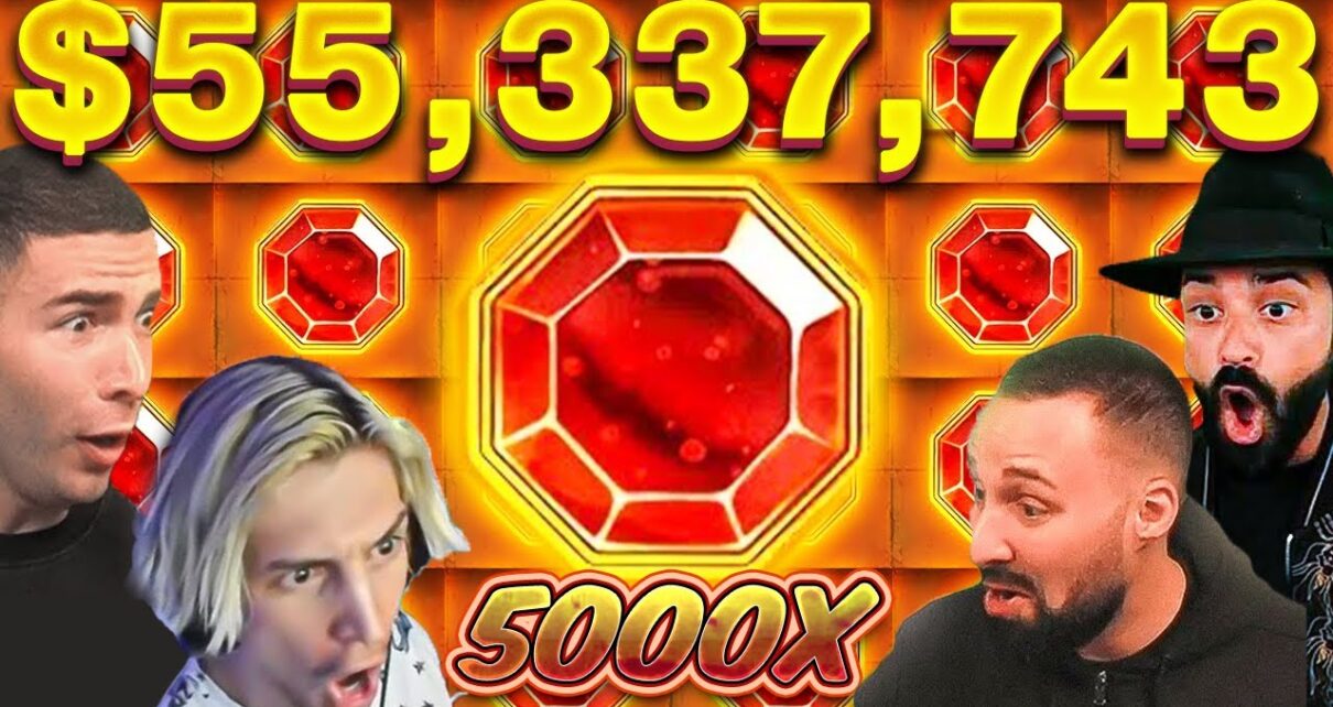BIGGEST CASINO WINS OF THE MONTH: Top 50 (Adin Ross, Ayezee, xQc, x7Dave)