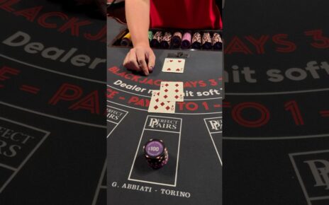 00 Table Max on a Hand of Blackjack! 🤑 #casino #blackjack #gambling #lasvegas #comedy #cruise