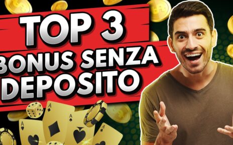 3 Migliori Bonus Senza Deposito per giocare gratis nei casinò online