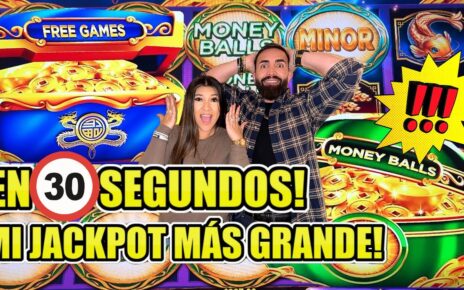 3️⃣0️⃣ SEGUNDOS BASTÓ PARA GANAR MI JACKPOT MAS GRANDE EN MAGIC TREASURES DRAGON EN LAS VEGAS