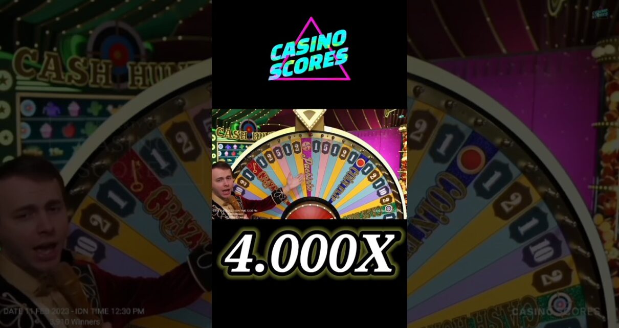 4000X Pachinko #casinoscores #crazytime #monopoly