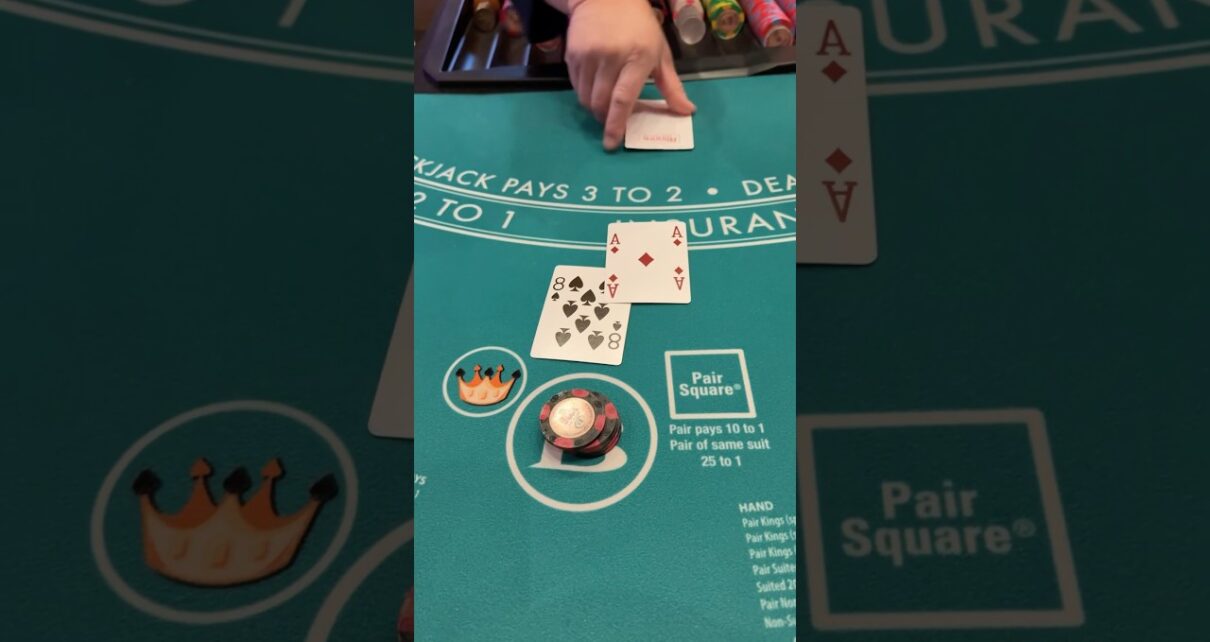 0 on a hand of blackjack, watch til the end..