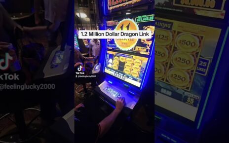 5k MINI!! 125/Spin Dragon link!!! #jackpot #slots #casino