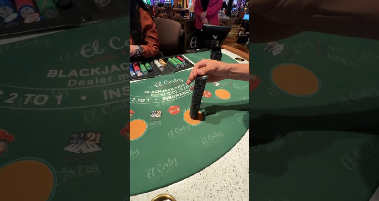 00 blackjack hand, the biggest one ever at el Cortez..