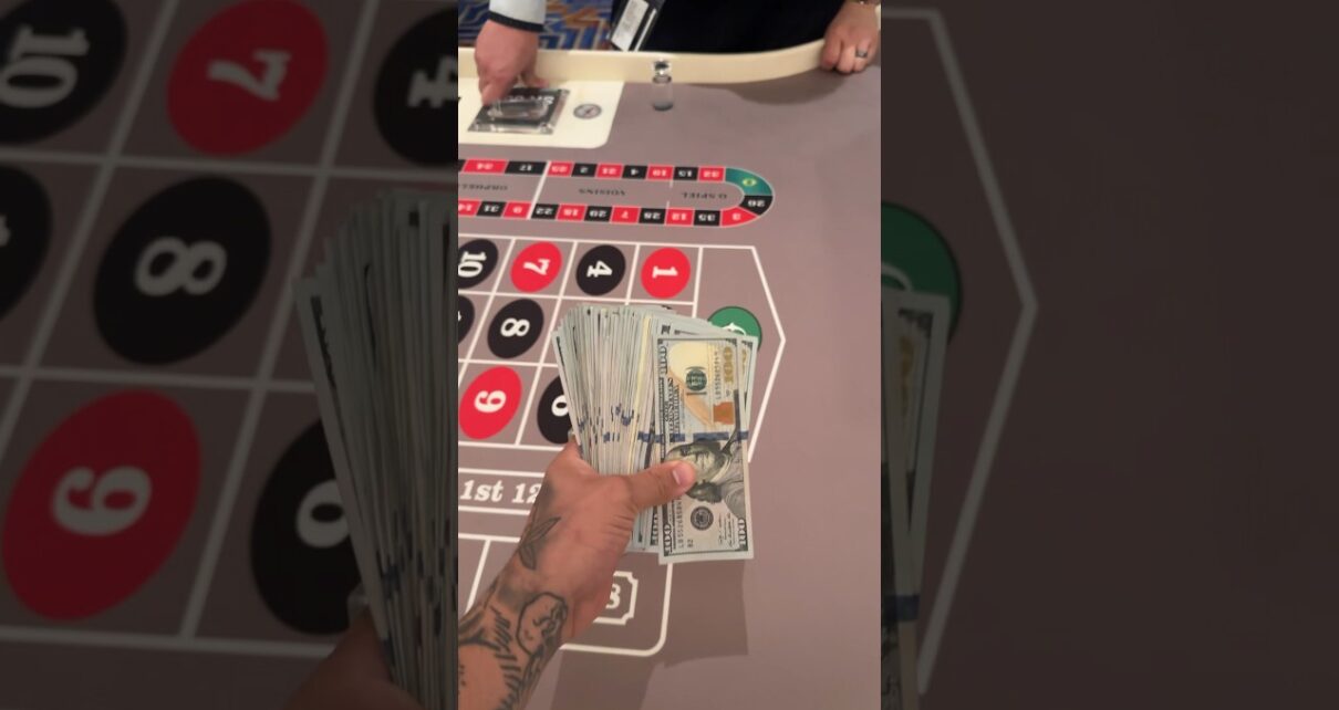 00 on one spin of roulette