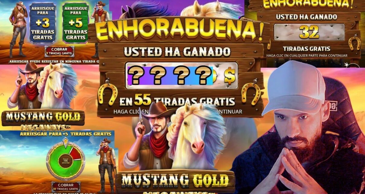 🤑Apuesto Todo Al Mustang Gold Megaways CASINO ONLINE ARGENTINA🎰💰