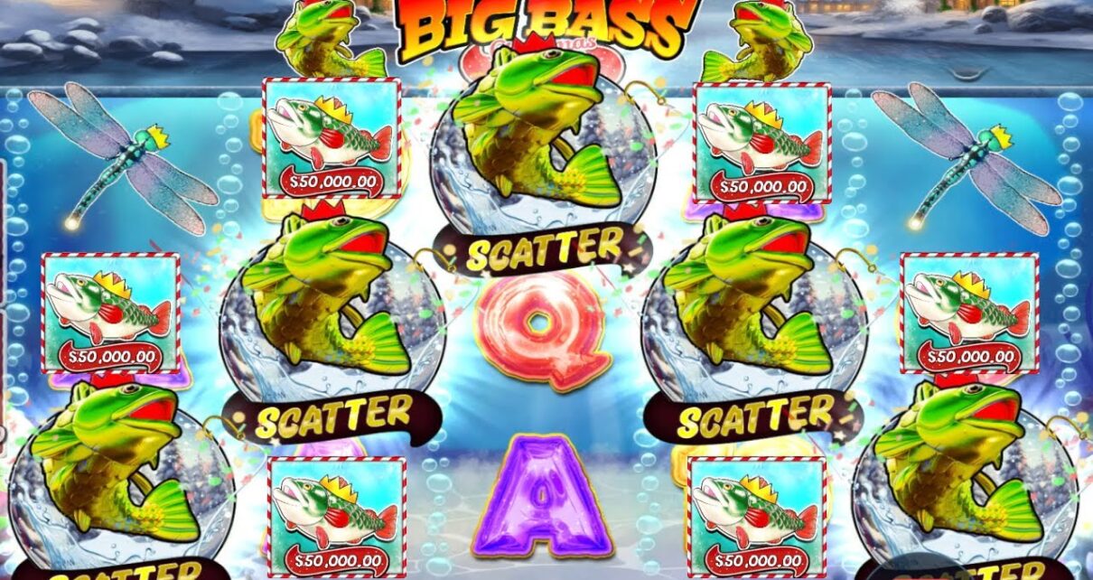 BIG BASS CHRISTMAS BASH EPIC GAMEPLAY NON STOP BONUS BUY ONLINE CASINO ONLINE SLOT
