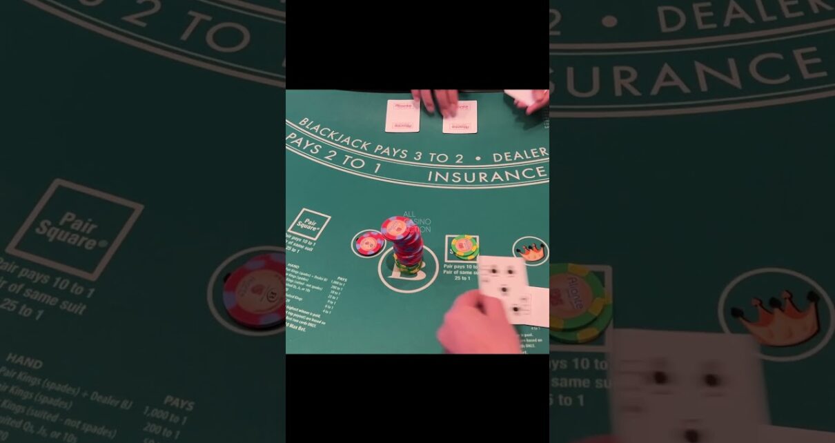 BLACKJACK! SOMETIMES YOU GOTTA GO ALL IN!!