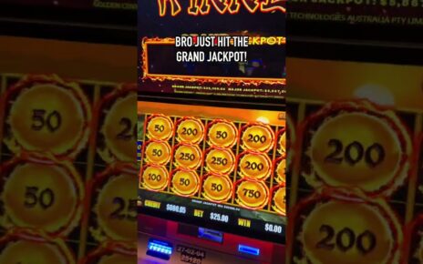 BRO HIT THE GRAND JACKPOT! #slots #casino #jackpot