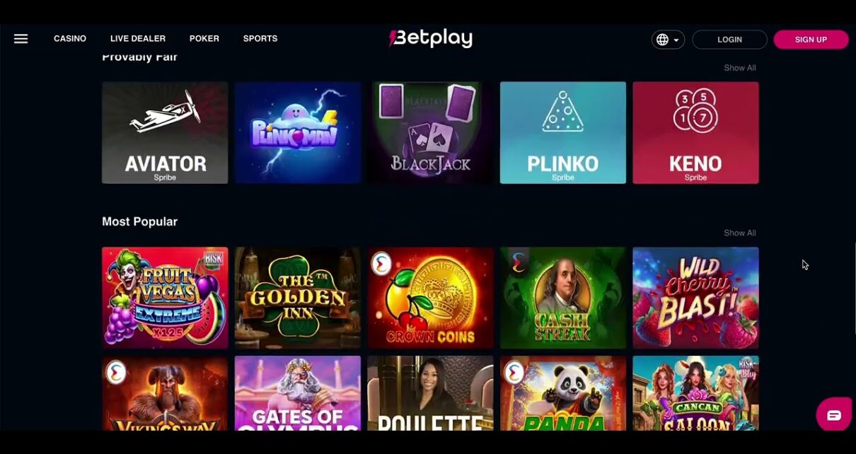 Betplay.io | Online Casino Review | Krypto-Oddsen