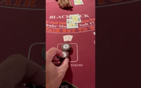 Big double! #blackjack #gambling #casino