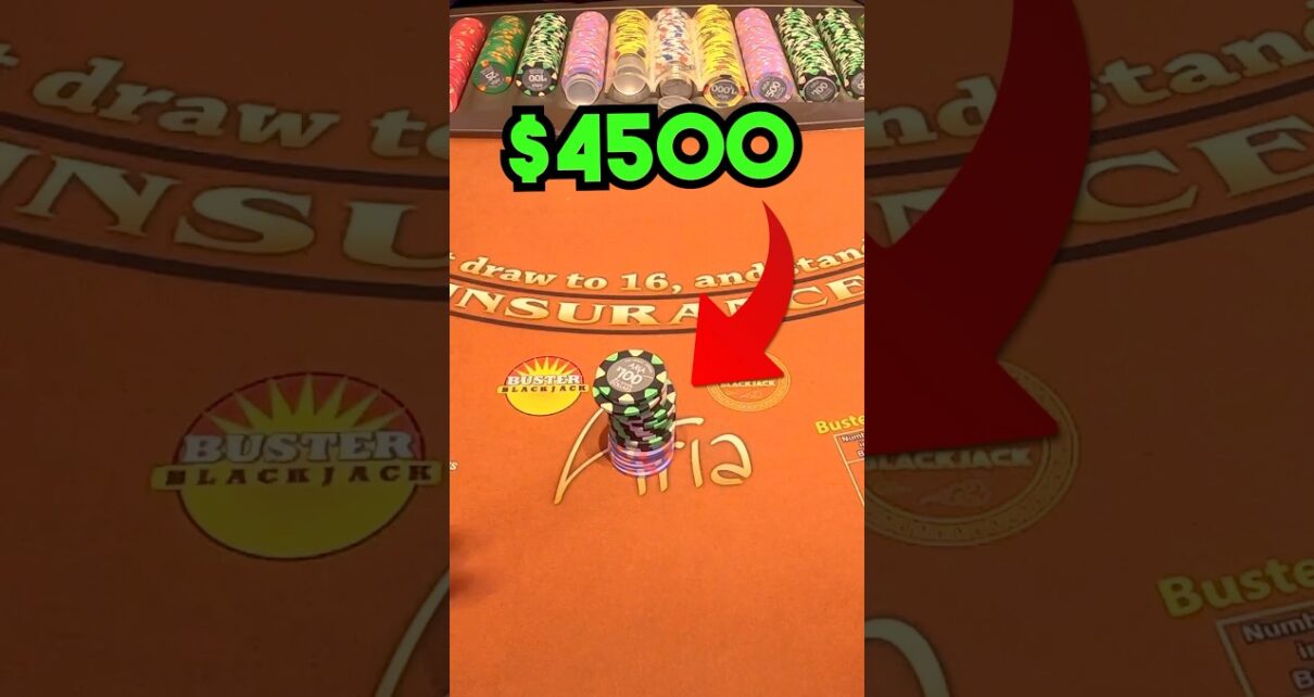 Biggest blackjack bet of my life!