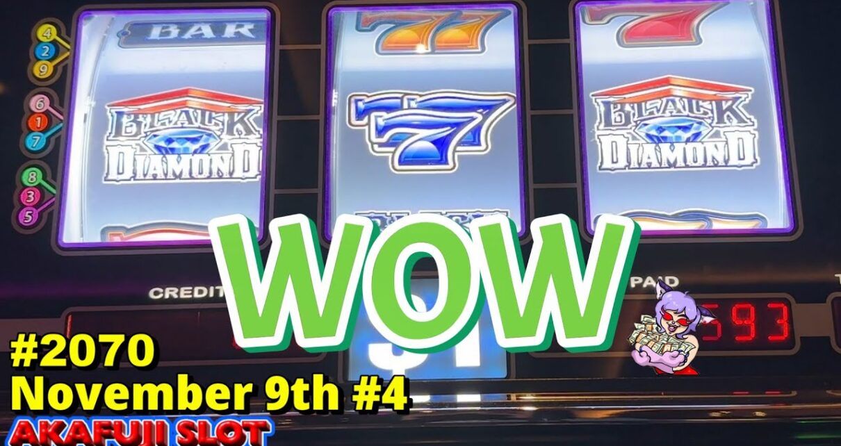 Black Diamond Deluxe Slot Machine Double Nudge Slot at Pala Casino