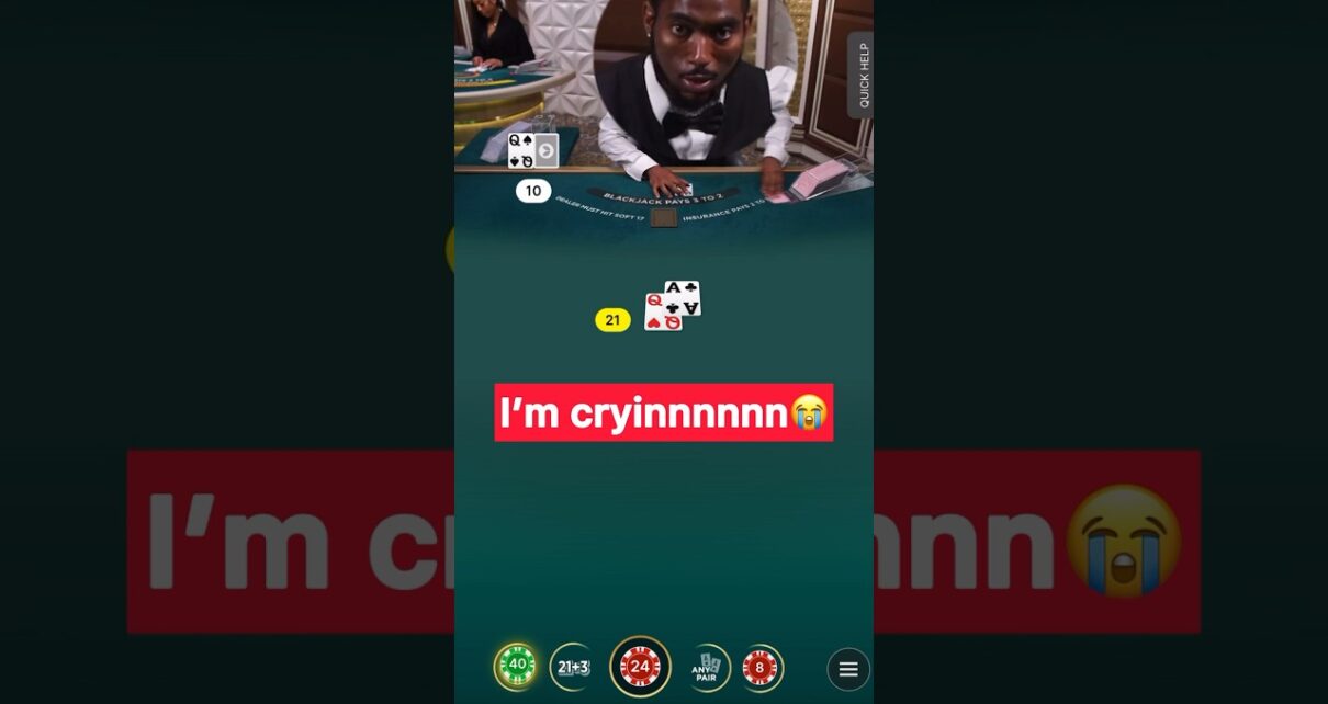Blackjack Dealer First Day | Blackjack Dealer First Time Seeing Players Get Blackjack