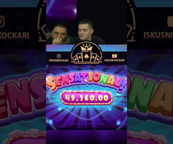 Được đánh giá cao nhất là Sugar Rush #slot #casino gambling #crypto #shorts