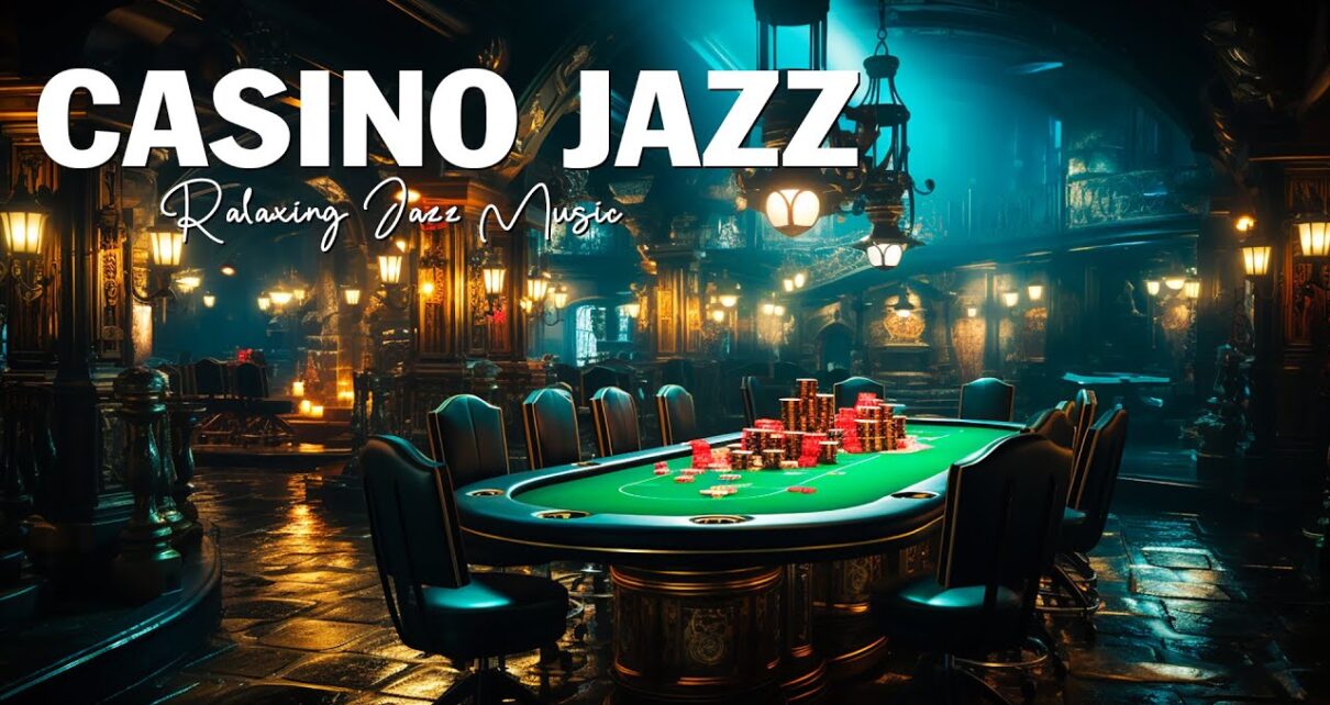 CASINO Jazz Music 🎰 Piano Jazz Playlist: For Night Game of Poker, Blackjack, Roulette Wheel & Slots