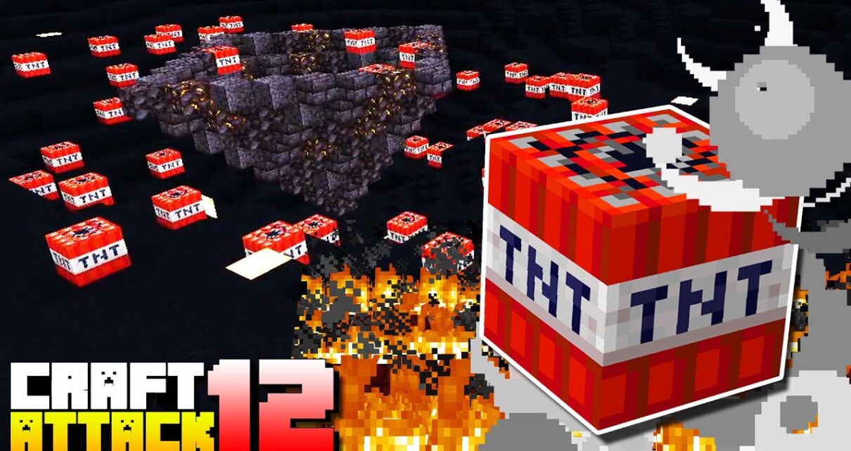 CASINO und BASE GESPRENGT & ZERSTÖRT! KOMPLETTE ESKALATION! Minecraft Craft Attack 12