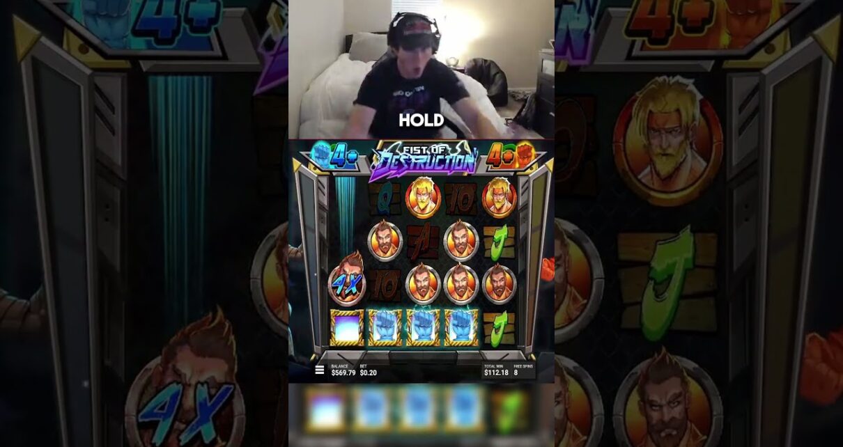 CRAZY ,000 WIN ON FIST OF DESTRUCTION!?