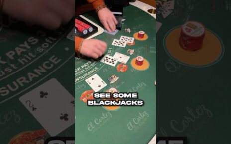 Can We Win FIVE Blackjack Hands At Once? #blackjack #casino #gambling