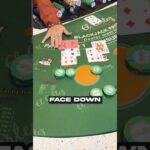 Can We Win This Split and Double Down? #blackjack #casino #gambling